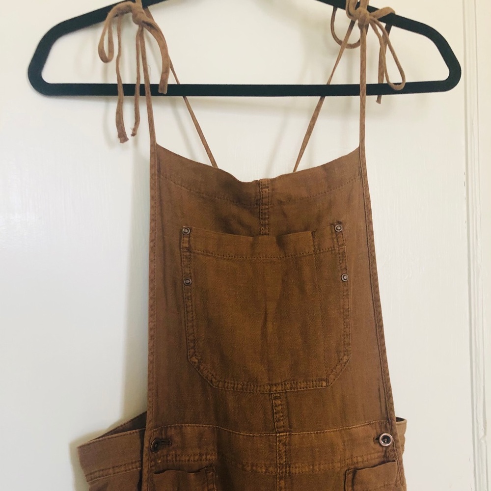 Free People Natural Sights Overalls